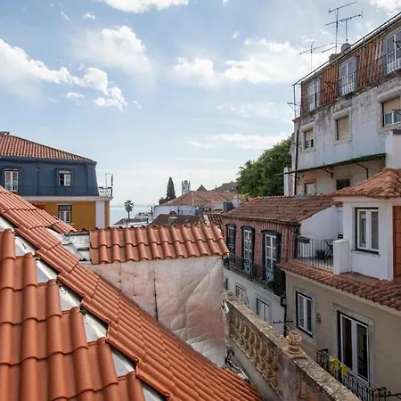 公寓 Portas Do Sol Stylish *